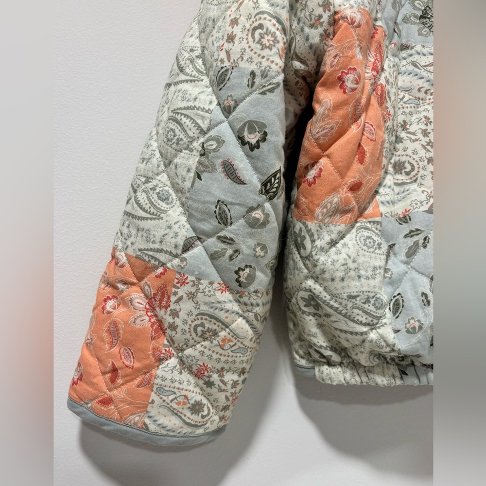 7 For All Mankind Patchwork Quilted Spring Puffer… - image 5